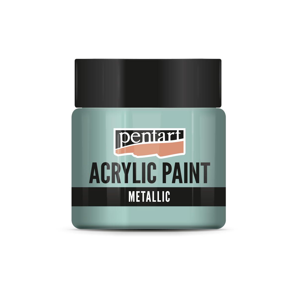 Pentart metallic acrylverf 50 ml – Turquoise