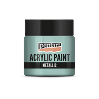 Pentart metallic acrylverf 50 ml – Turquoise