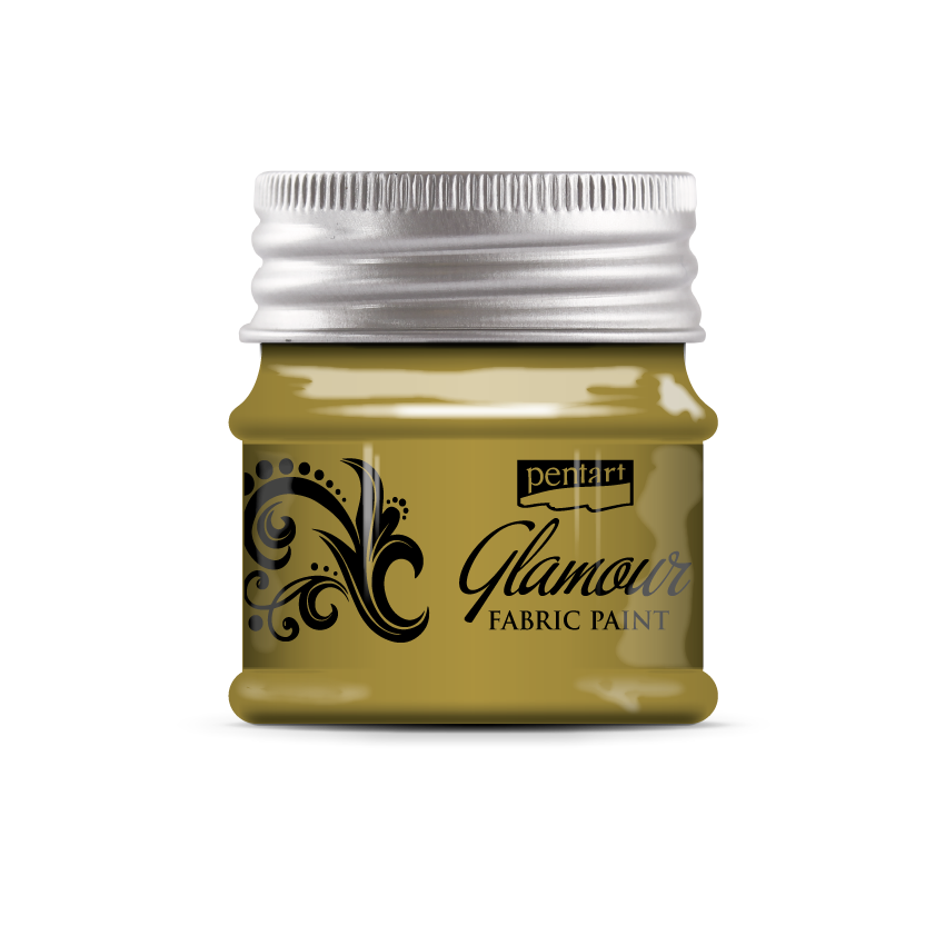 Pentart metallic textielverf voor stof en leer 50 ml