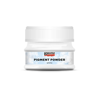 Pentart pigmentpoeder wit, min. 10 g