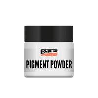 Pentart pigmentpoeder wit, min. 10 g