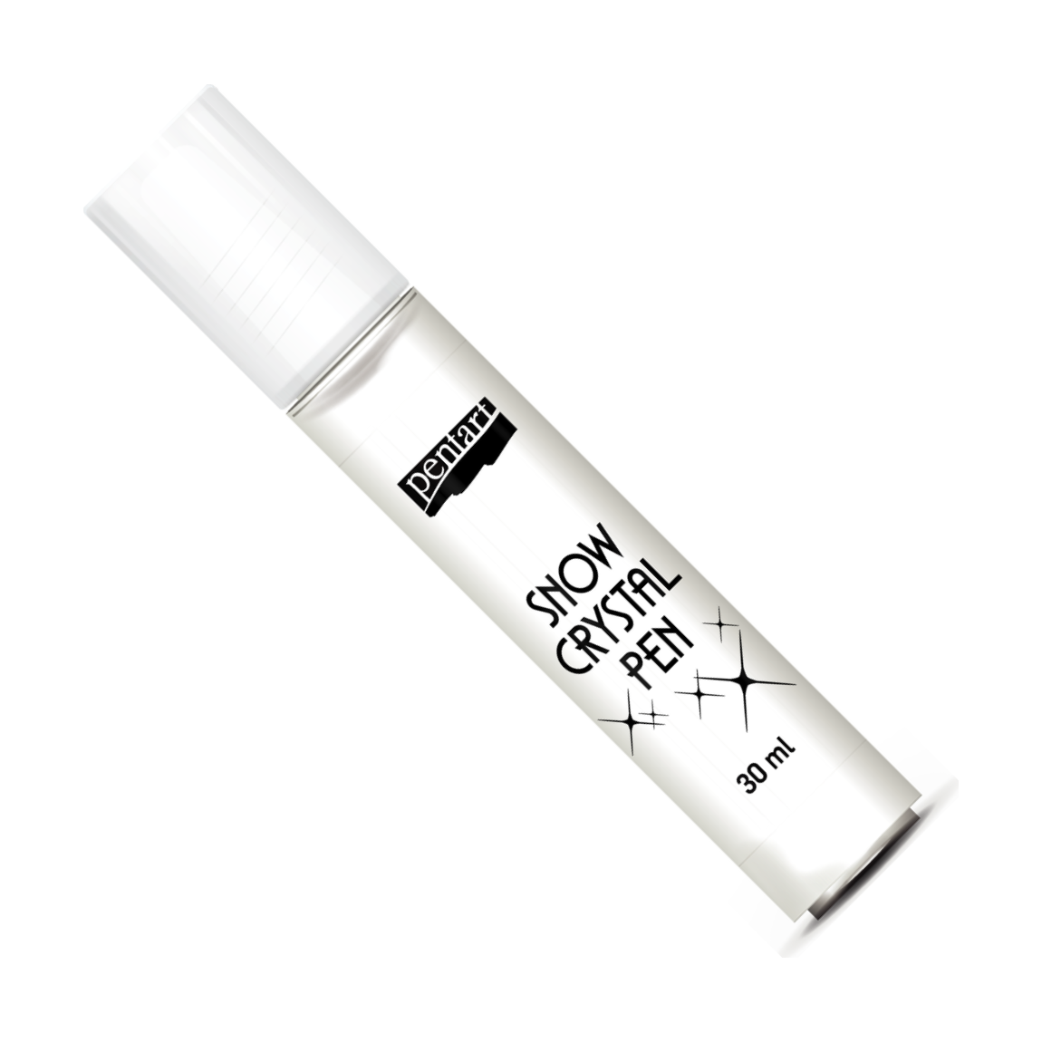 Pentart Snow Crystal pen 30 ml, effectpen voor sneeuwkristallen