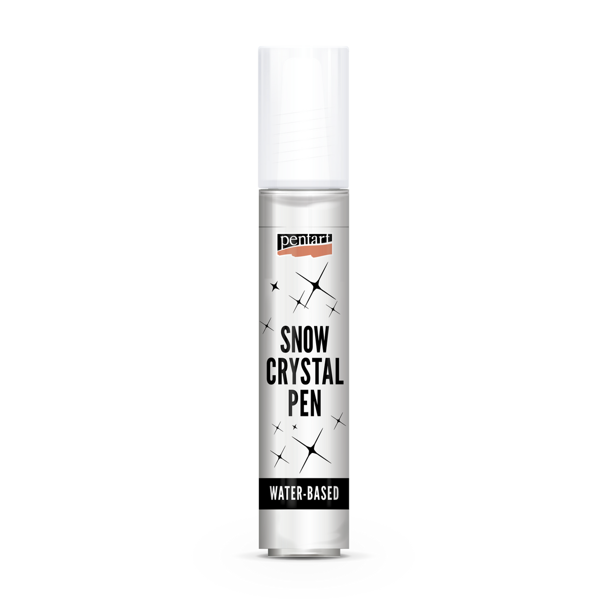 Pentart Snow Crystal pen 30 ml, effectpen voor sneeuwkristallen
