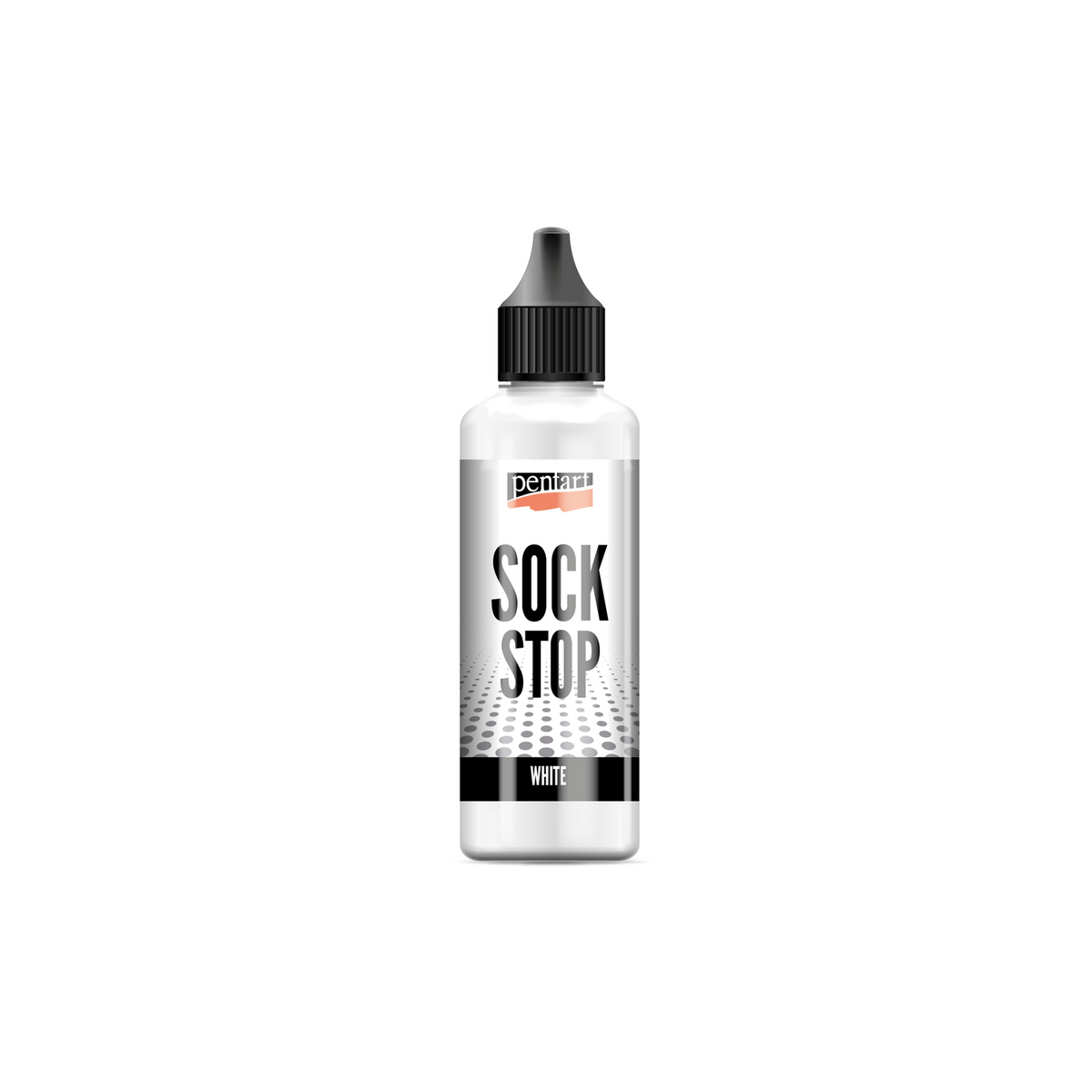 Pentart Sock stop antislippasta wit, 80 ml
