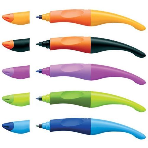 STABILO EASY pen voor linkshandigen + 3 navullingen