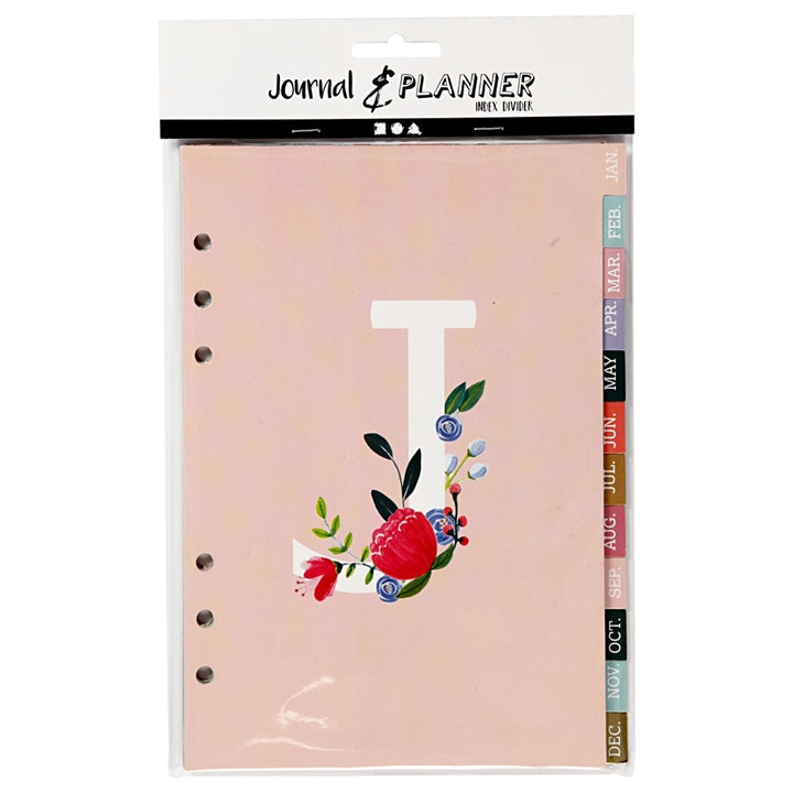 Planner Month Dividers with Colorful Designs | various types — image 2