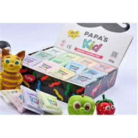 Papa's Kid plasticine in doos, 48 × 50 g – afbeelding 2