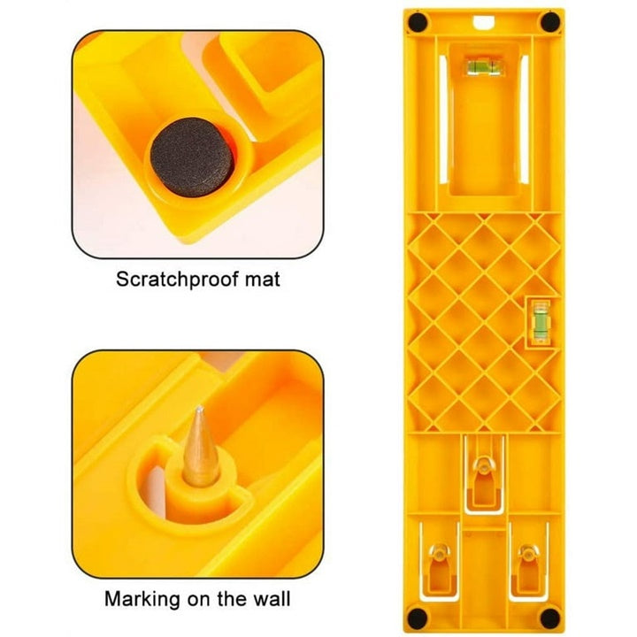 Plastic Spirit Level with Hanging Markings — image 2