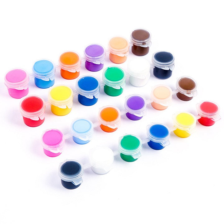 Lege verfpotjes met deksel, 6 × 6 stuks, 3 ml of 10 ml – afbeelding 3