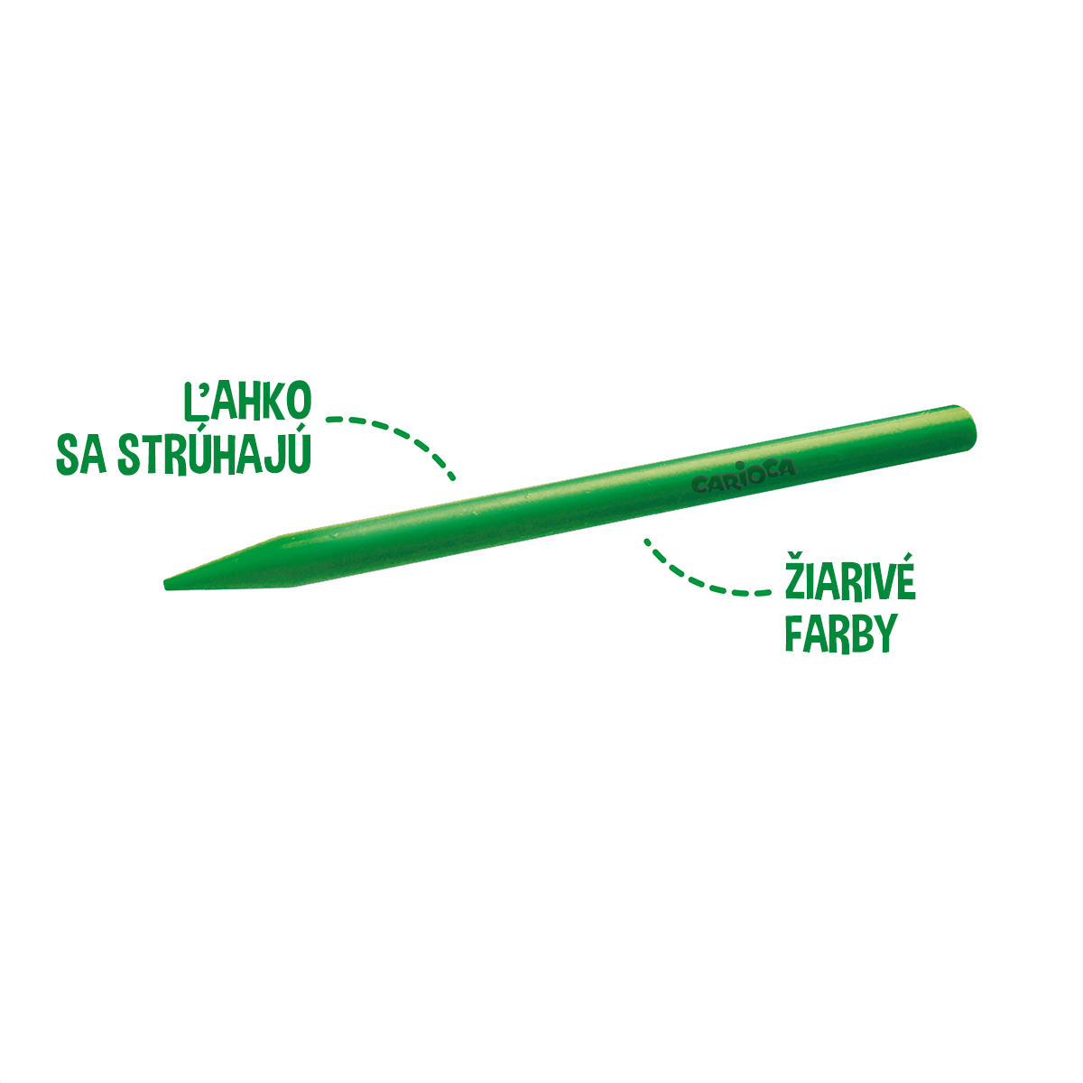 Carioca Plastello waskrijt van kunststof, set van 12 – afbeelding 3