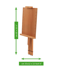 Mabef veldezel van geolied beukenhout, doek tot 102 cm – afbeelding 3