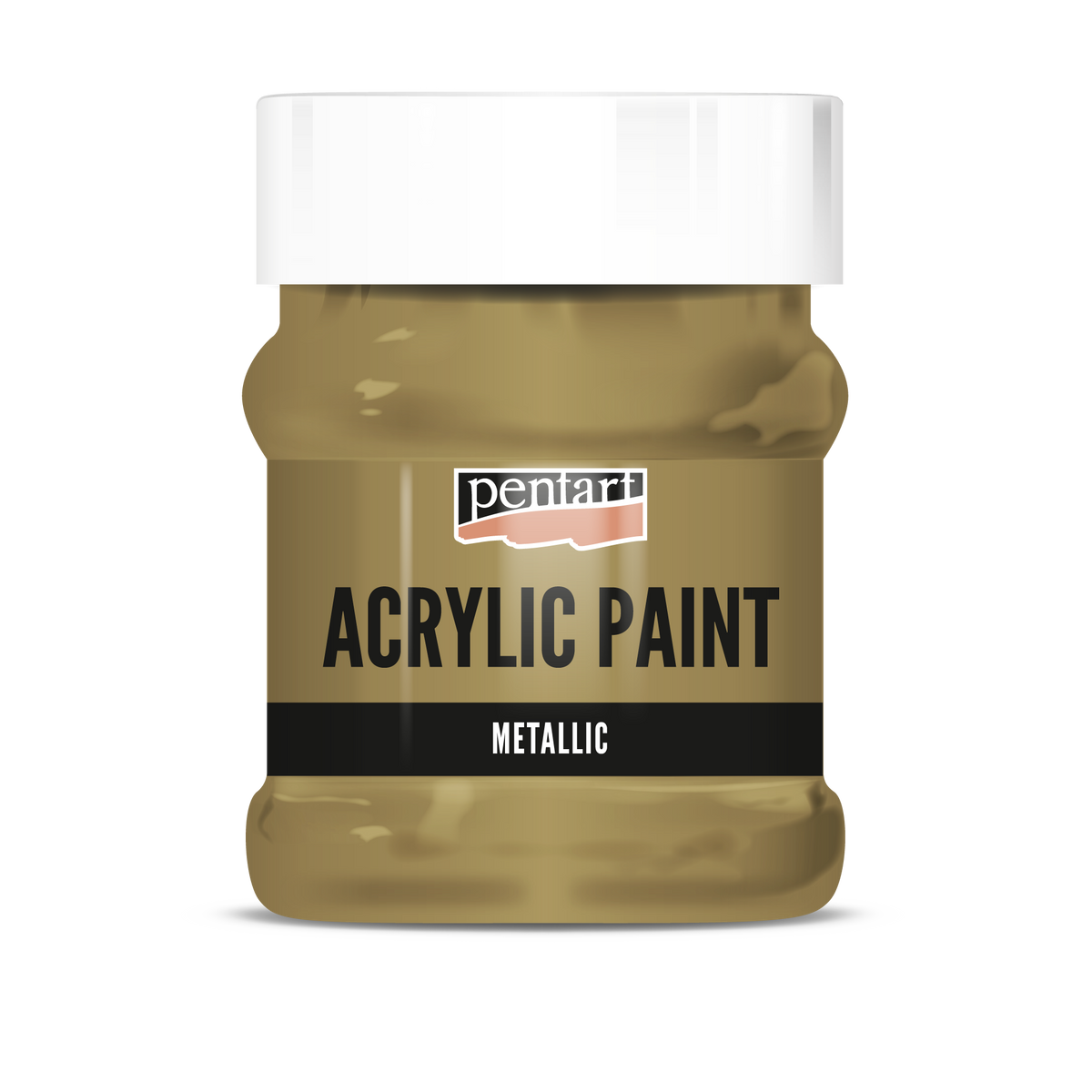 Pentart metallic acrylverf 230 ml – afbeelding 4