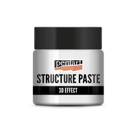 Pentart structuurpasta wit, fijnkorrelig – afbeelding 3