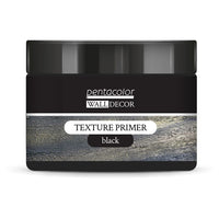 Pentart Wall Decor structuurgrondering zwart 150 ml tot 10 l