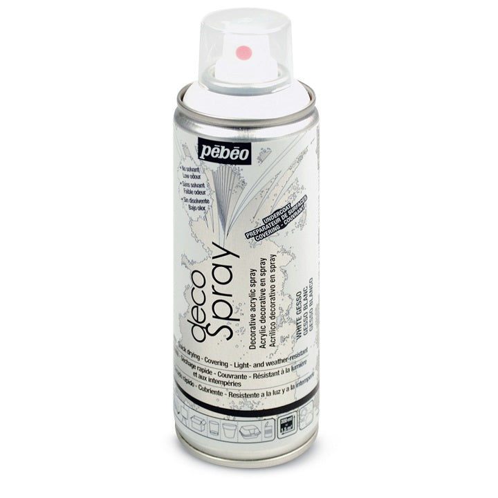 Pébéo gesso in spuitbus 200 ml – afbeelding 2