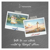 Hahnemühle WatercolourBox aquarelkaarten koudgeperst, 30 stuks – afbeelding 4