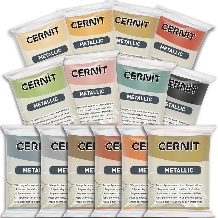 Cernit Metallic polymeerklei, 56 g