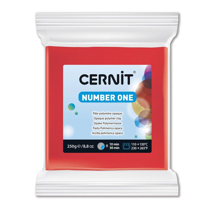 Cernit Number One polymeerklei, dekkend, 250 g – afbeelding 4