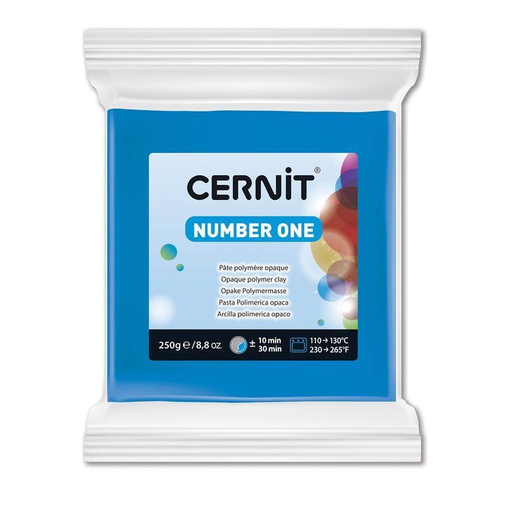 Cernit Number One polymeerklei, dekkend, 250 g – afbeelding 3