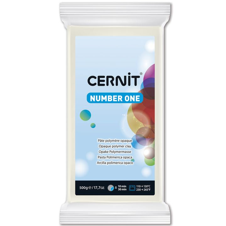 Cernit Number One polymeerklei, dekkend, 500 g
