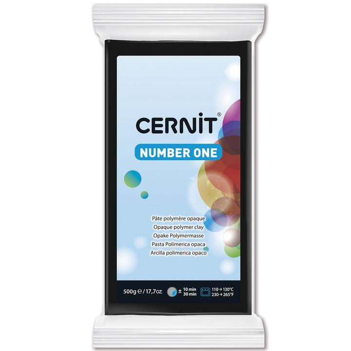 Cernit Number One polymeerklei, dekkend, 500 g – afbeelding 3
