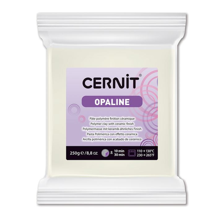 Cernit Opaline polymeerklei met keramische afwerking, 250 g – afbeelding 2