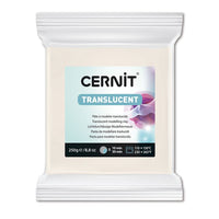 Cernit Translucent polymeerklei, halfdoorzichtig, 250 g – afbeelding 2