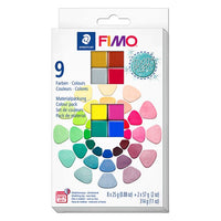 FIMO Effect Mixing Pearls polymeerklei, set 8 × 25 g + 2 × 57 g