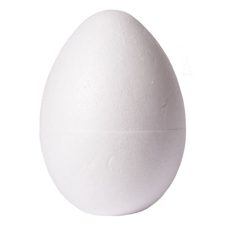 Piepschuimei wit, 7 of 10 cm – afbeelding 3