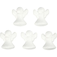 Creativ Company piepschuimengel 6 cm, 5 stuks – afbeelding 2