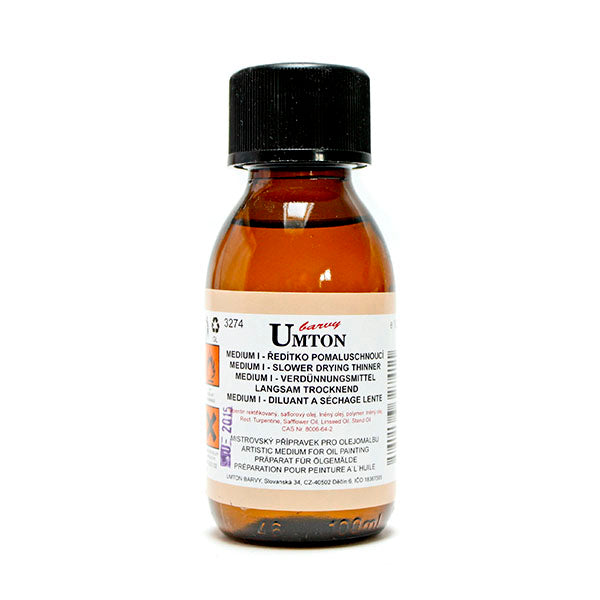 Umton traagdrogend medium I 3274 voor olieverf – afbeelding 2