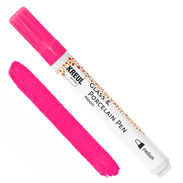 Porselein- en glasstift KREUL Metallic / Neon medium 2–4 mm