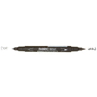 Marvy 122-S textielstift met ronde punt en penseelpunt – afbeelding 2