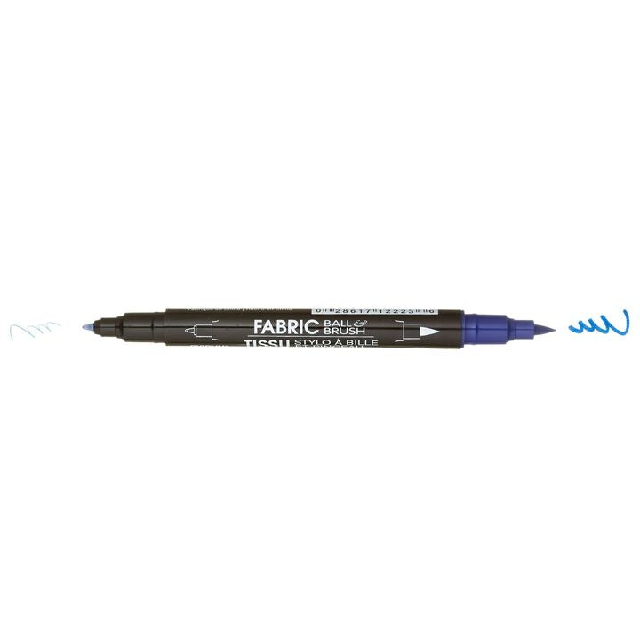 Marvy 122-S textielstift met ronde punt en penseelpunt – afbeelding 3