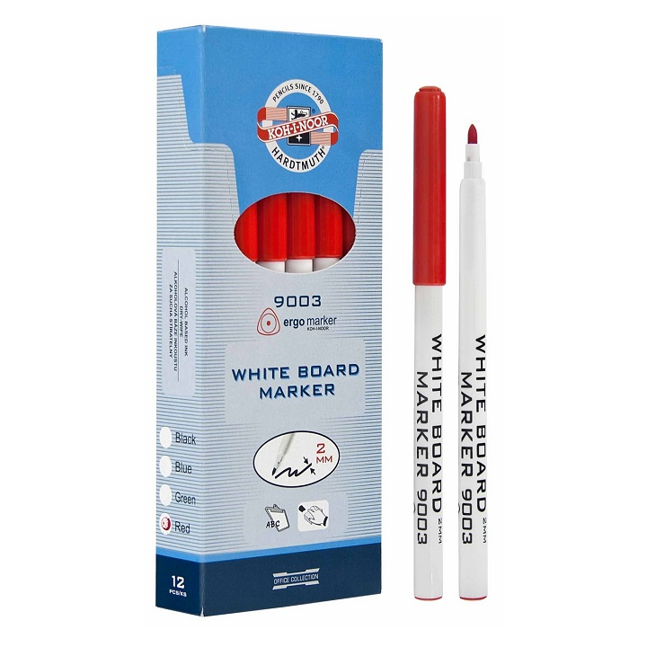 Koh-i-noor whiteboardmarker White Board 9003, rood