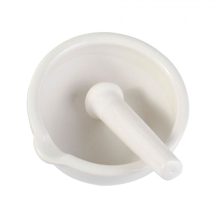 Renesans porseleinen vijzel met stamper, 13 cm