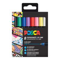 Posca acrylmarkers set van 8 stuks