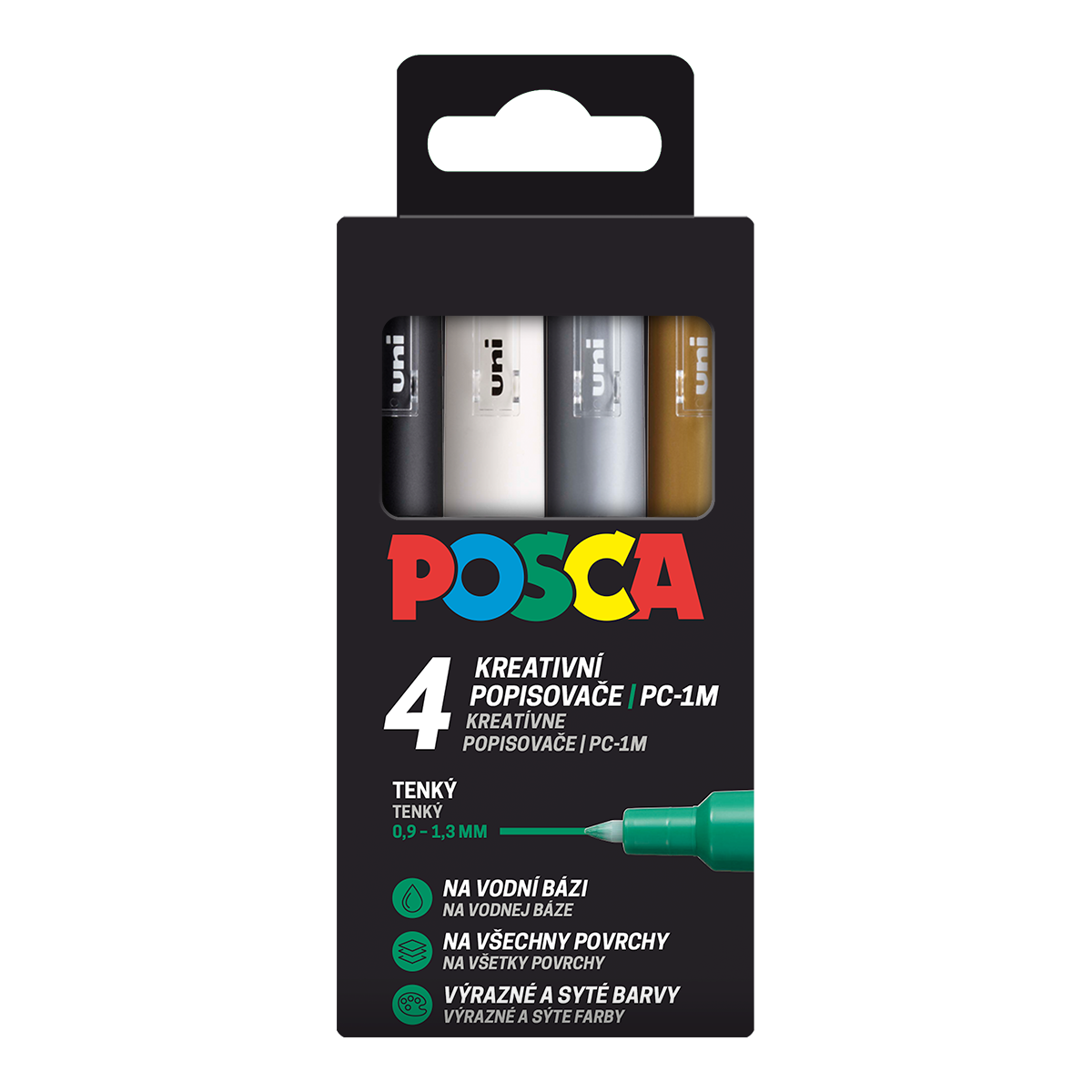 Posca acrylmarkerset in kleurenmix