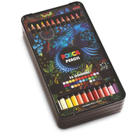 Posca oliepastels KPE-200 36C, set in gemengde kleuren