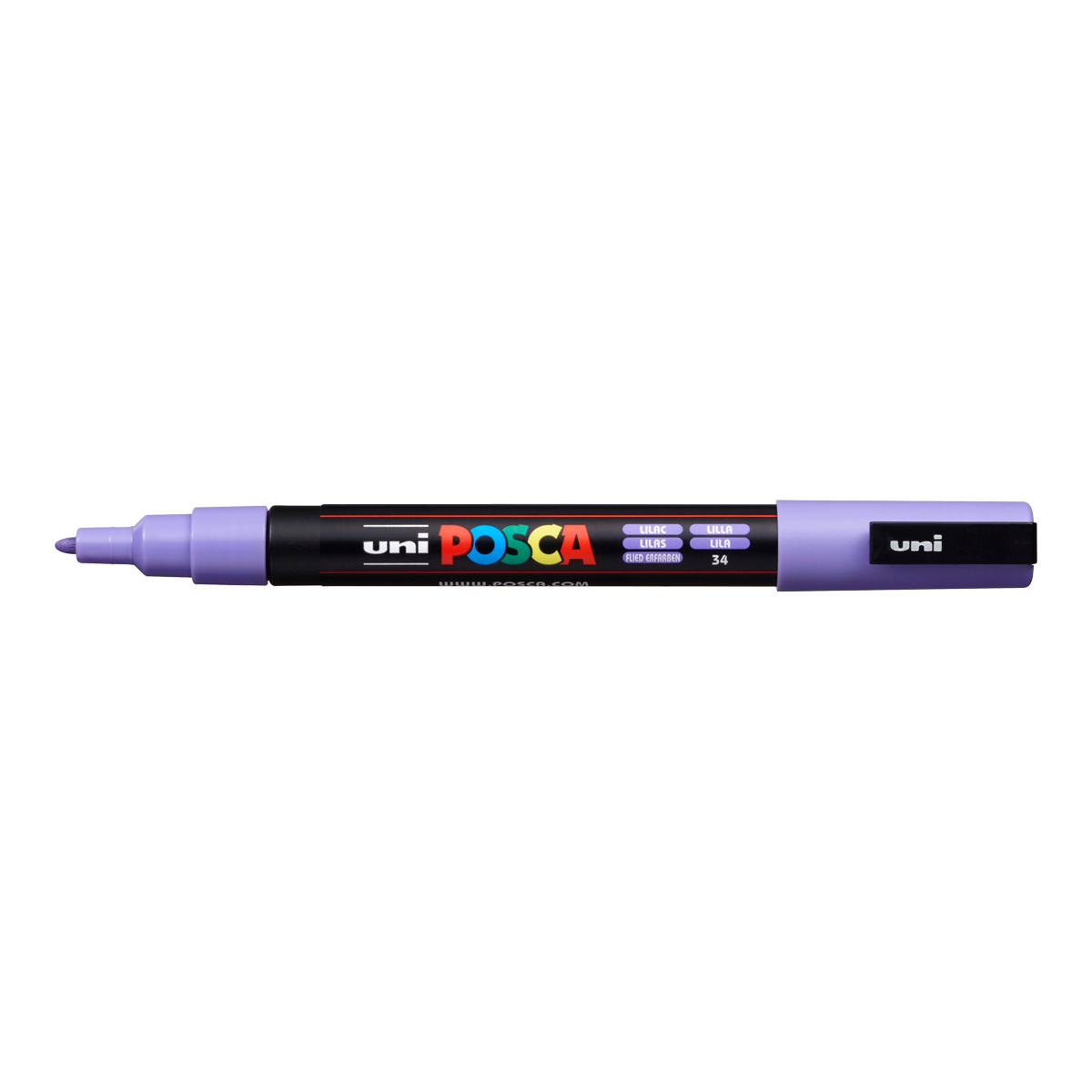 Posca PC-3M Marker (0.9–1.3 mm) - Lilac (34)