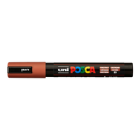 Posca PC-5M verfstift 1,8–2,5 mm, kastanjebruin (20)