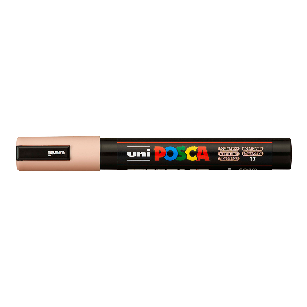 Posca PC-5M verfstift 1,8–2,5 mm, poederroze (17)