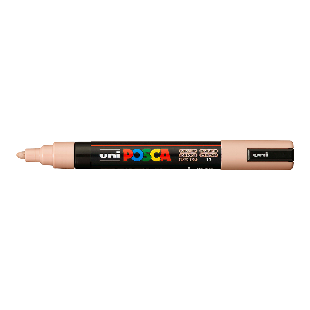 Posca PC-5M verfstift 1,8–2,5 mm, poederroze (17)