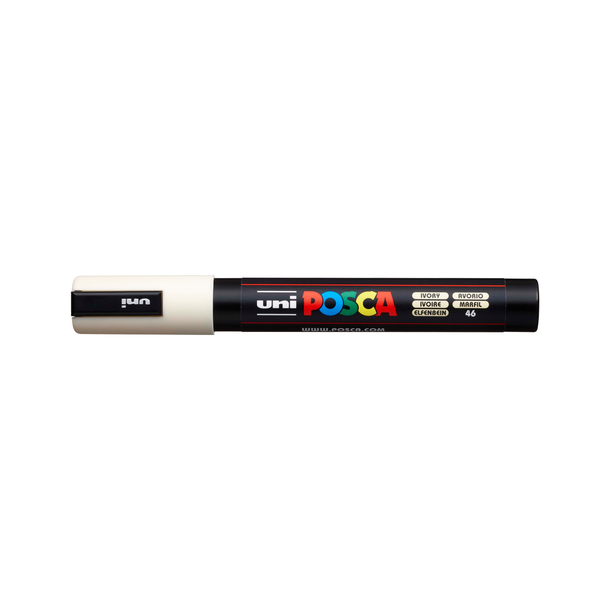 Acrylmarker Posca PC-5M crème (46), 1,8–2,5 mm – afbeelding 2