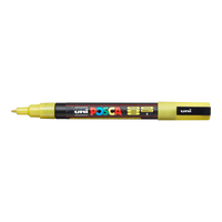 Posca verfstift PC-3ML glitter 0,9–1,3 mm – Geel (L2)