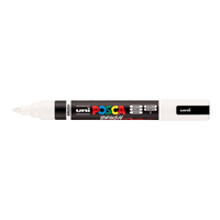 Posca verfstift PC-5BR 1–4 mm, wit