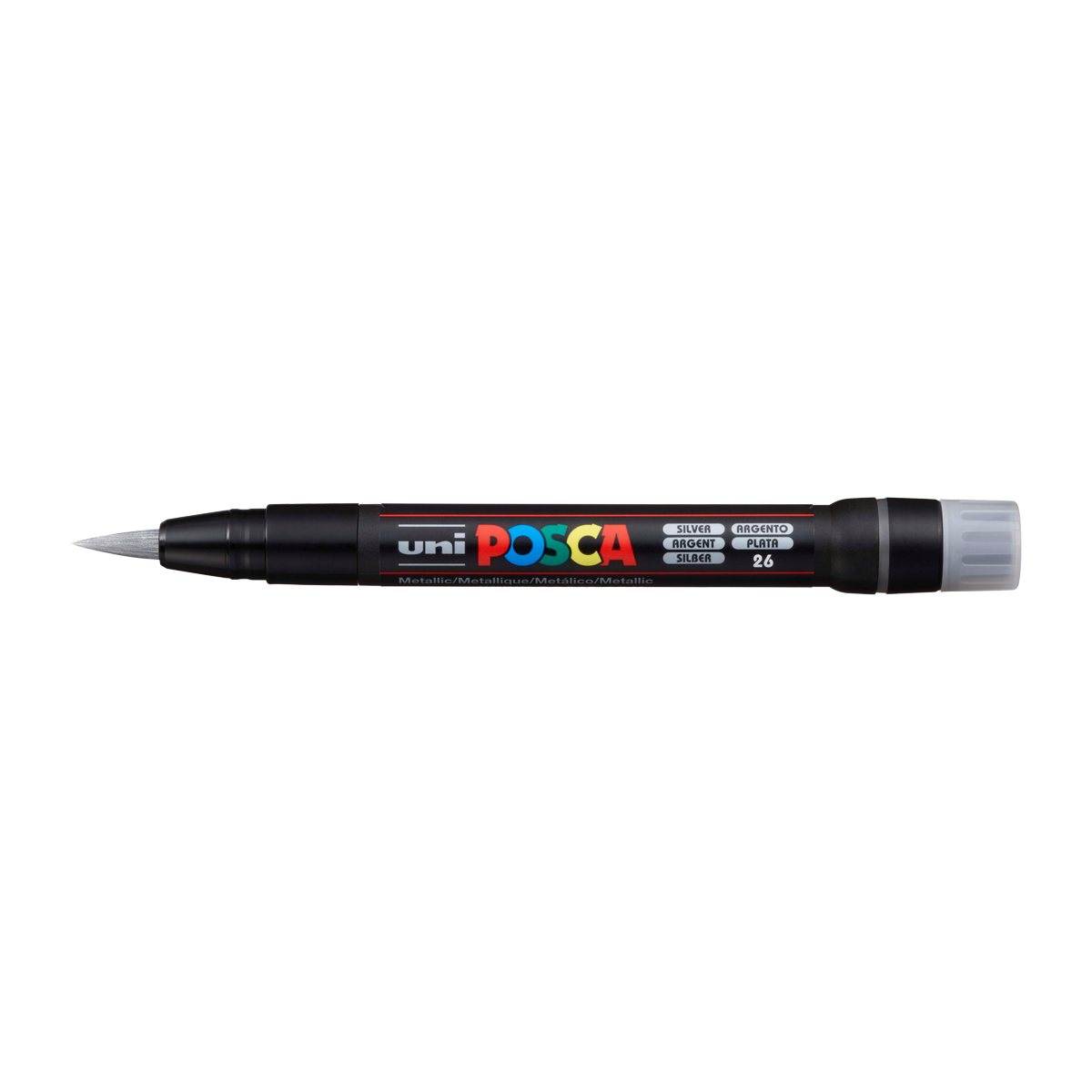 Posca verfstift PCF-350 8 mm, zilver en goud – Zilver (26)