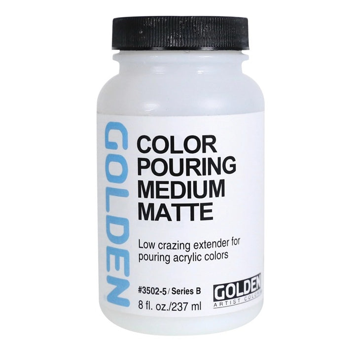 Golden pouring medium mat, 237, 473 en 946 ml