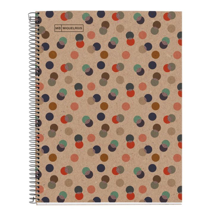 Miquelrius ECO notitieblok Confetti, gelinieerd, 80 vel, 90 g/m²
