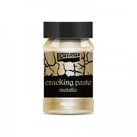 Pentart craquelépasta metallic 100 ml – afbeelding 3